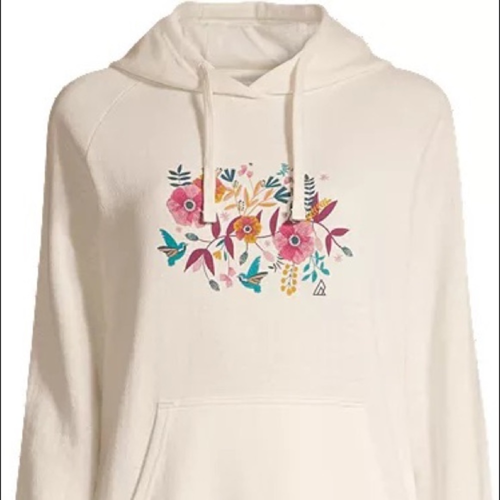 NWT Ripzone floral hoodie